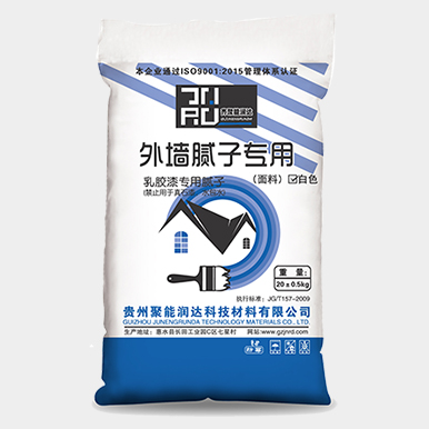 乳胶漆用外墙腻子面料